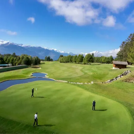 With Garden Daltons 1 Apartman Crans-Montana